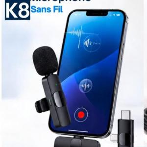 Microphone K8 Sans Fil