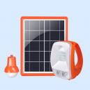 Lanterne solaire portable P7 avec panneaux solaires et chargeur pour téléphone portable