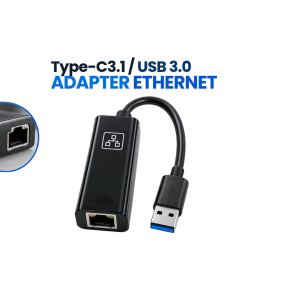 Adaptateur Ethernet Type-C 3.1 / USB 3.0