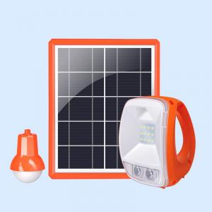 Lanterne solaire portable P7 avec panneaux solaires et chargeur pour téléphone portable